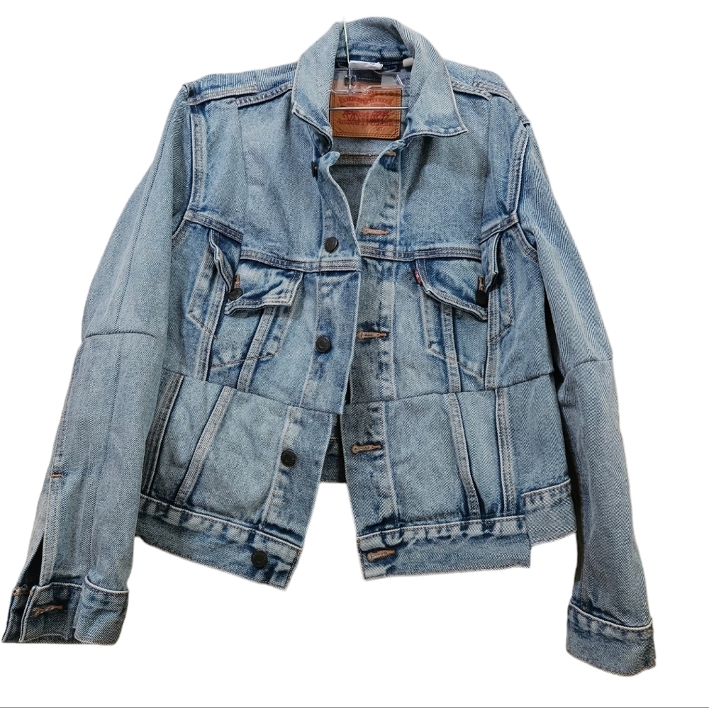 Levis Vetements Pour Femme Denim Hiver 2018 Collaboration Jean Jacket